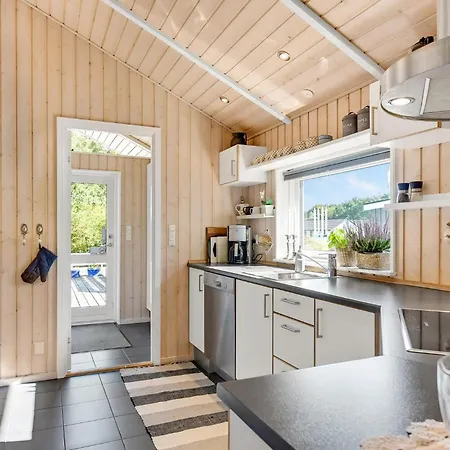 Toftlund With A Fireplace 01 度假居 *