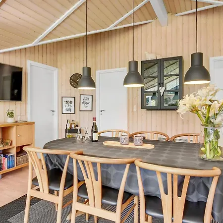 Toftlund With A Fireplace 01 度假居 Toftlund